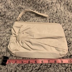 Vintage White Retro Clutch